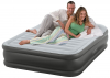 64436 Надувная кровать Deluxe Pillow Rest Raised Bed 152х203х42см, встроенный насос 220V