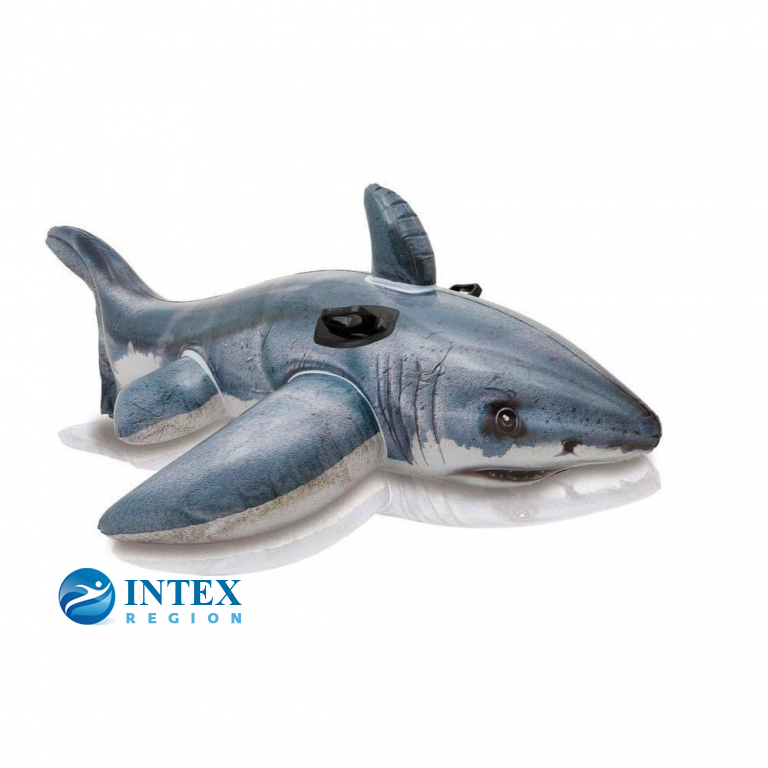 Надувная игрушка Акула Intex арт.57525, 173х107см, от 3 лет